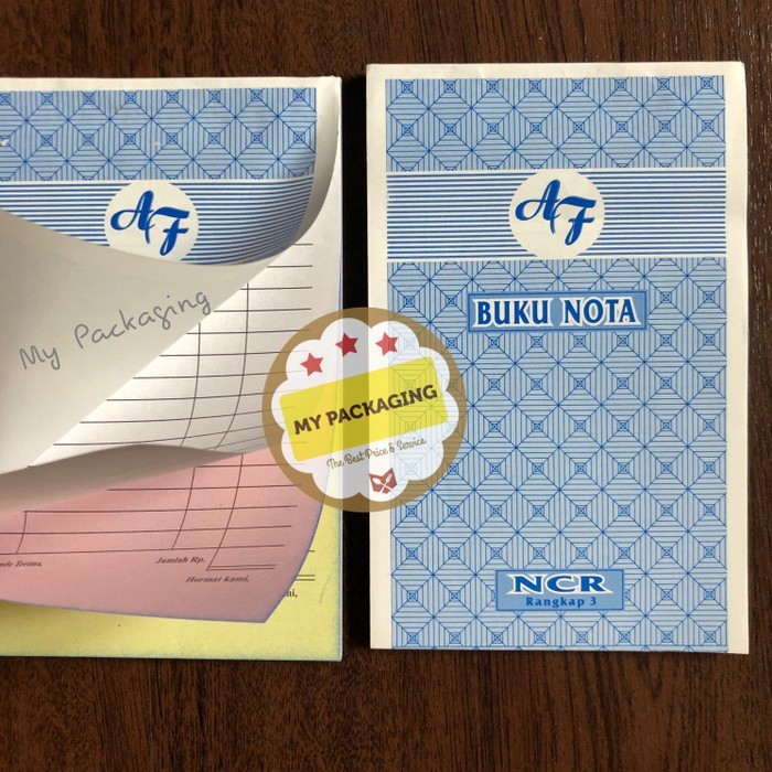 Jual Buku Nota Kontan Kecil Rangkap 3 ply NCR / K3 - 25 Lembar @ 3 ...