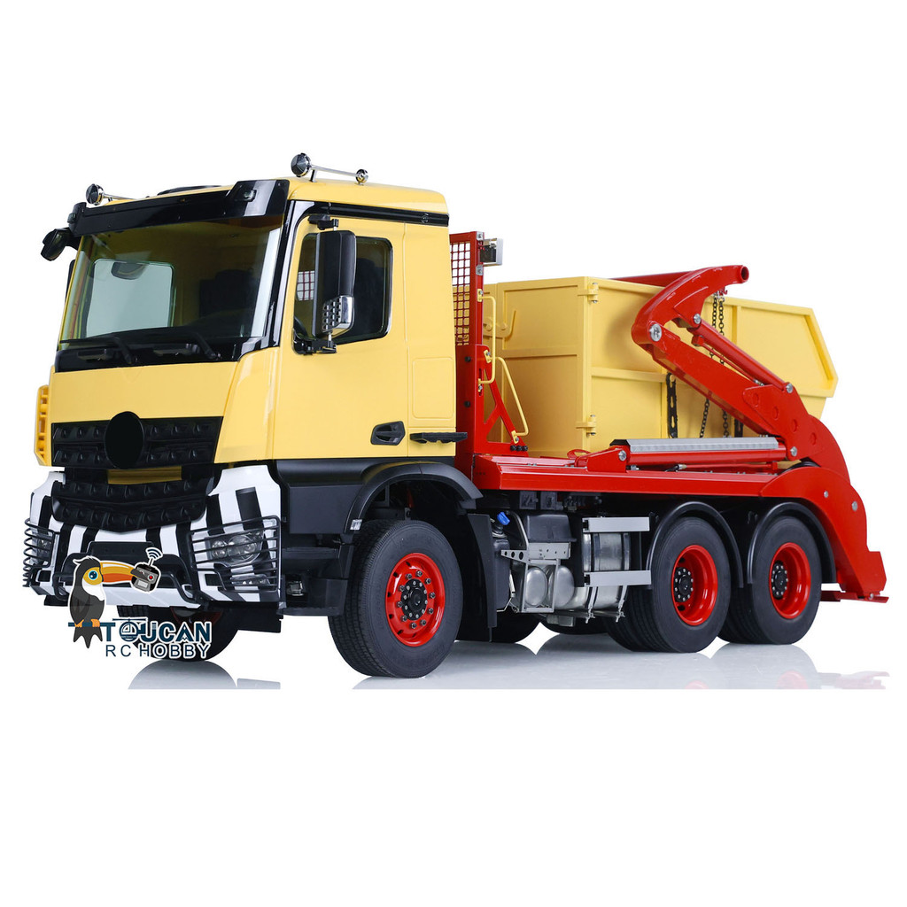 Jual Metal 1/14 RC Hydraulic Skip Loader Swing Arm Loaded VL18U K3363 ...