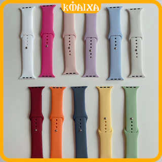 Silicone Strap for Apple Watch IWatch Series 11 10 9 8 7 6 5 4 3 2 Ultra 3 2 SE 3 2 49mm 46mm 45mm 41mm 44mm 40mm 42mm 38mm Soft Sport Rubber Band Bracelet Accessories Tali Jam Tangan Smartwatch T900 T800 Ultra I8 Pro Max S8 S9 Ultra 8 MAX 9 PRO S20 T500