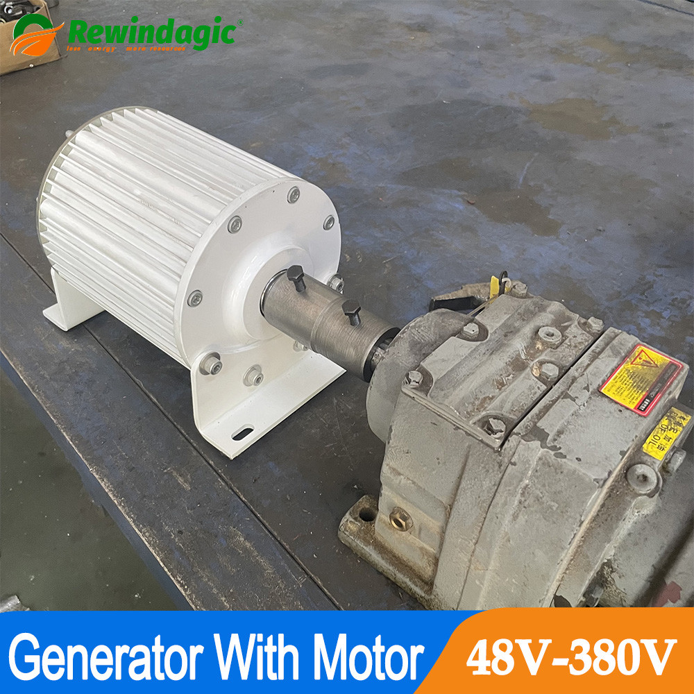 Jual 5KW 10KW 20KW Low Speed Permanent Generator 110V 220V 380V