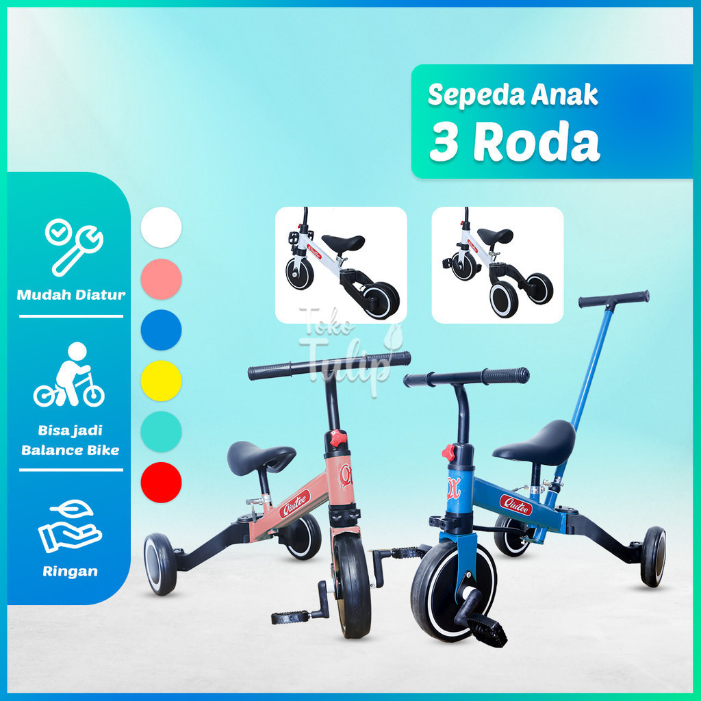Jual Balance Bike For Kids / Sepeda Keseimbangan Anak 3 Roda Sepeda ...