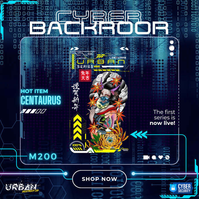 Jual Backdoor Akrilik Centaurus M200 Cyber Style Terbaru by Ultimate ...