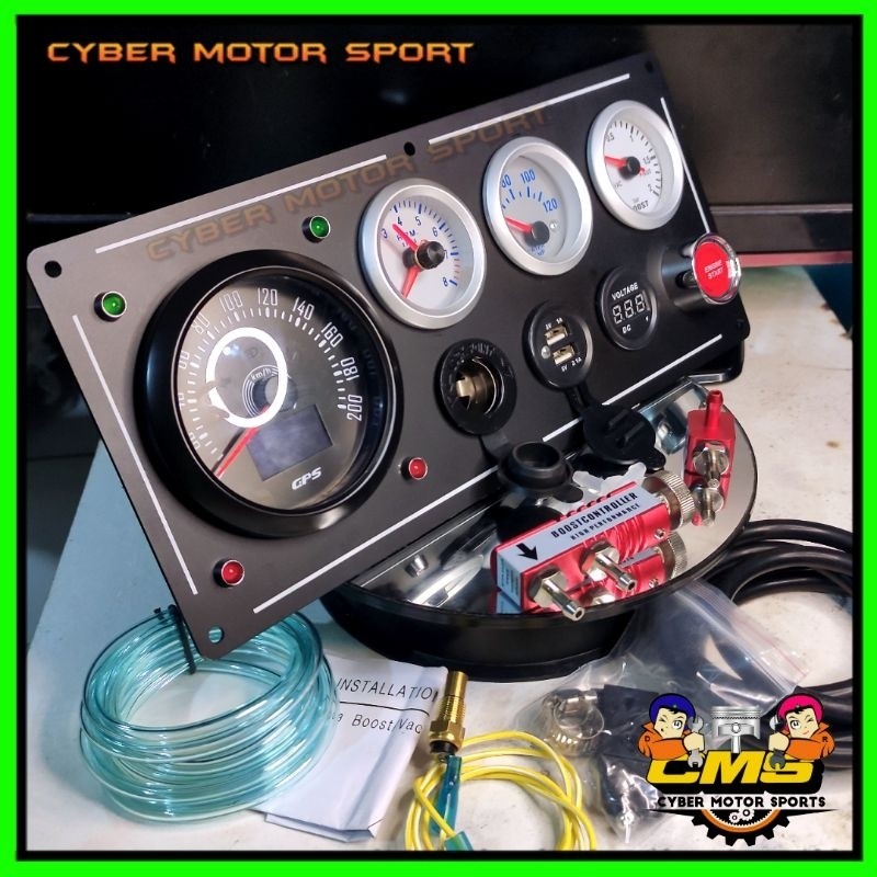 Jual Speedometer universal Analog classic gauge Speedometer GPS system ...