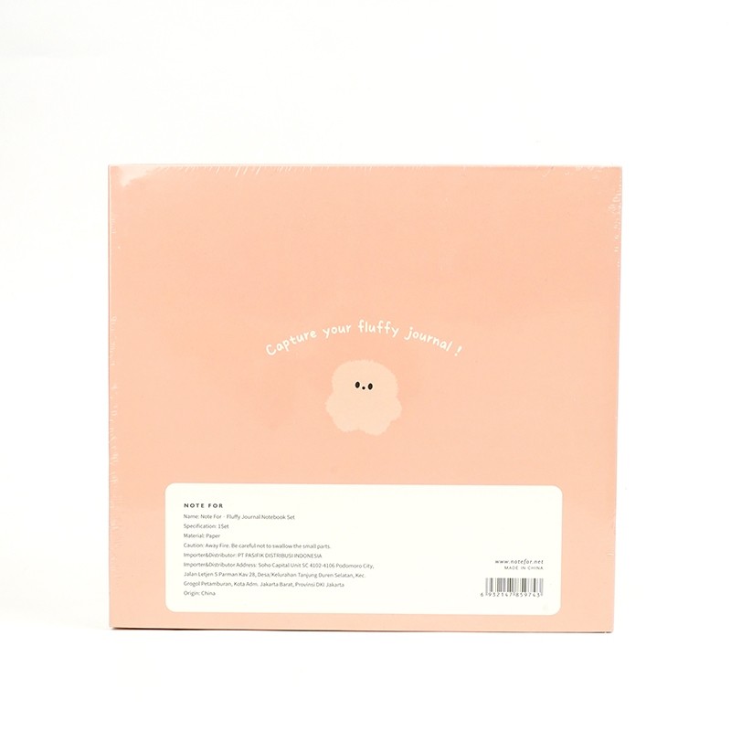 Jual OHSOME - Fluffy Journal Notebook Set Buku Catatan Notebook Set ...