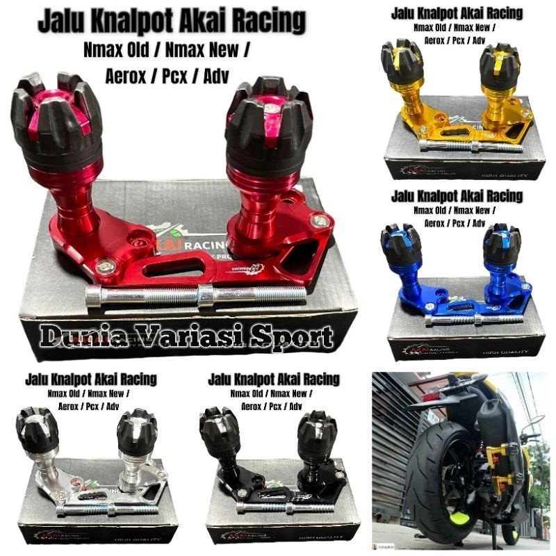 Jalu knalpot Pelindung kenalpot Full Set Universal Nmax,Nmax New,Aerox,Xmax,Pcx,Adv Dll  - VARIASI TP MOTOSHOP