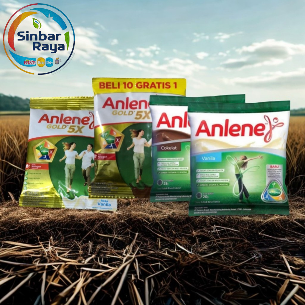 Jual Susu Anlene Sachet Renceng Isi 10 Susu Anline Sachet Sachet Coklat ...