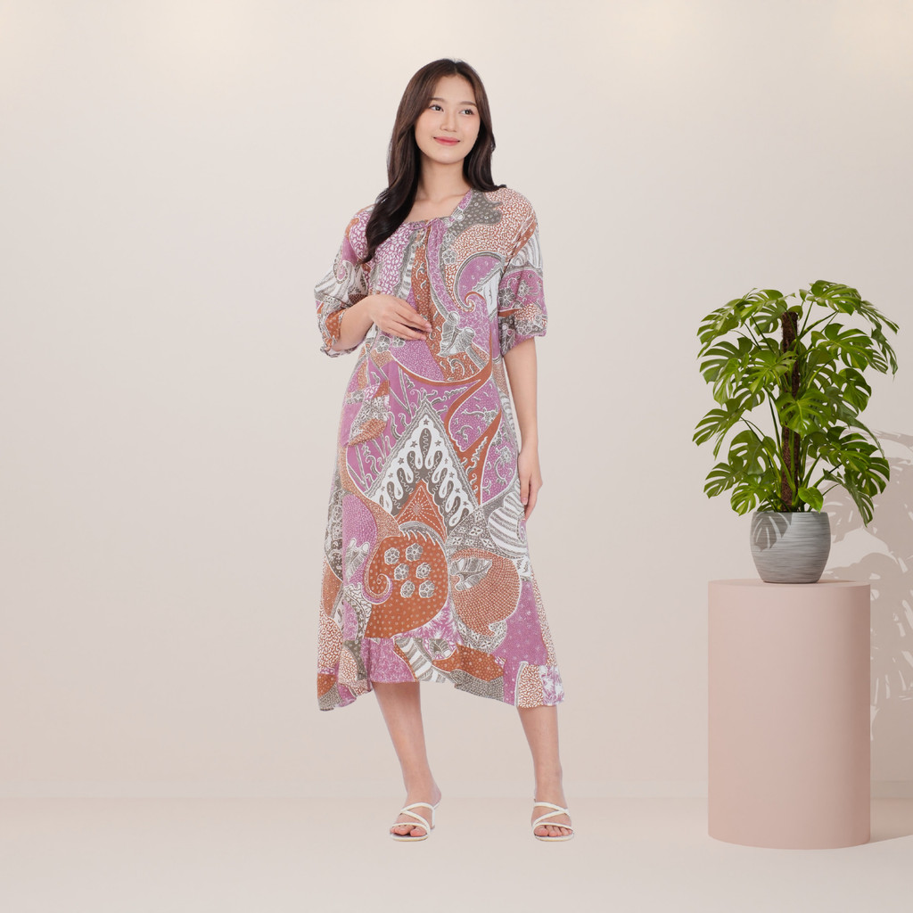 Daster Batik Rayon Karet Surya Teja Dss- 3