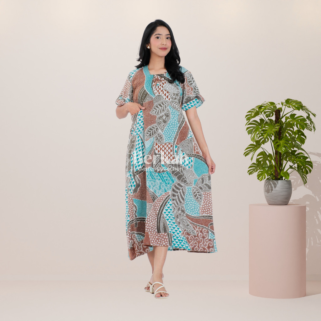 Daster Batik Rayon Karet Surya Teja Dss- 4
