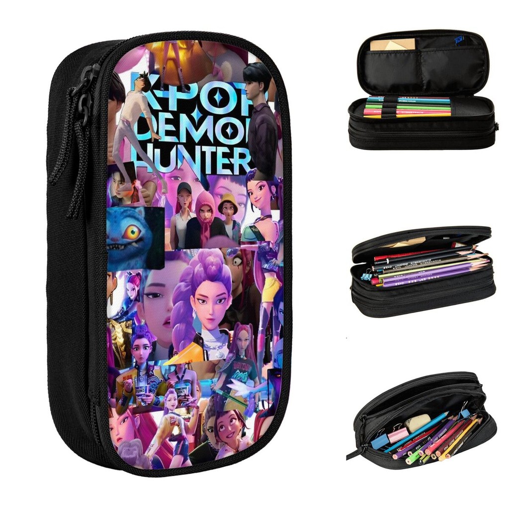 Jual Huntrix Zoey Rumi Mira Pencil Cases KPop Demon Hunters