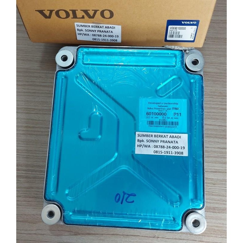 Jual VOLVO ECU CONTROLLER VOE 60100000 VOE60100000 EC210 VOE-60100000 ...