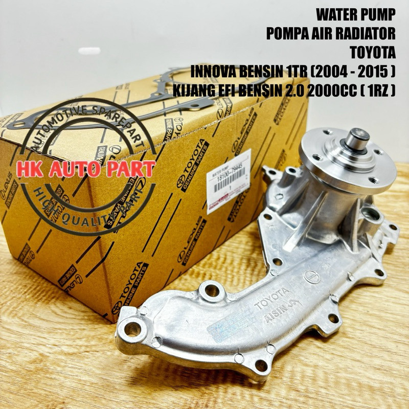 Jual WATER PUMP TOYOTA INNOVA BENSIN 2.0 1TR / KIJANG EFI BENSIN 2.0 ...