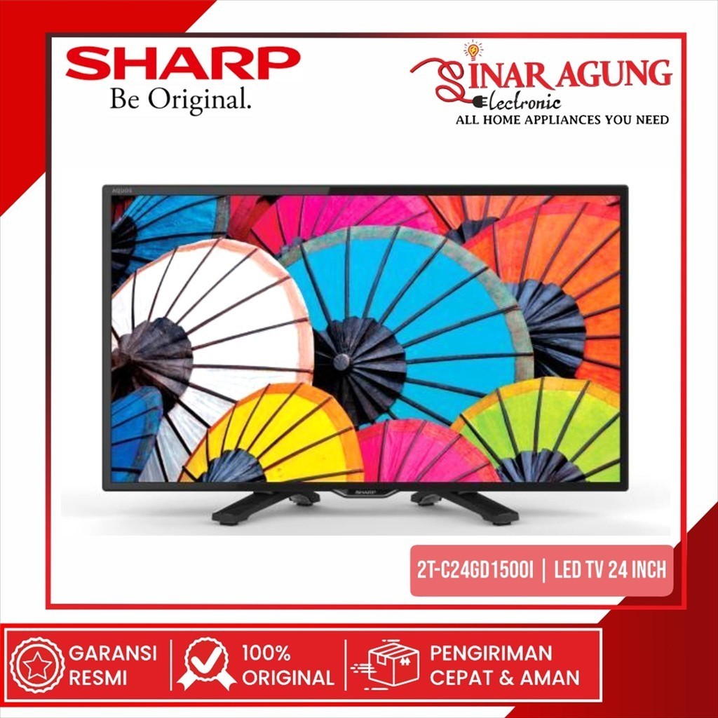 Jual SHARP 2T-C24GD1500I / 2T-C24GD LED TV 24 INCH - GARANSI RESMI ...