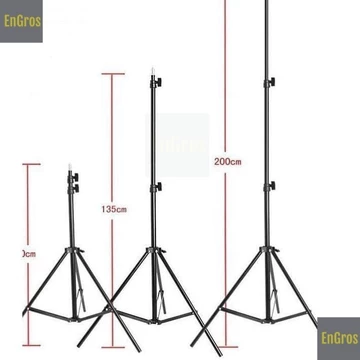 (CEK PACKINGAN) Paket RingLight 26cm Tripod 2 Meter Lampu Ring Light Selfie Holder Tripot 2.1m