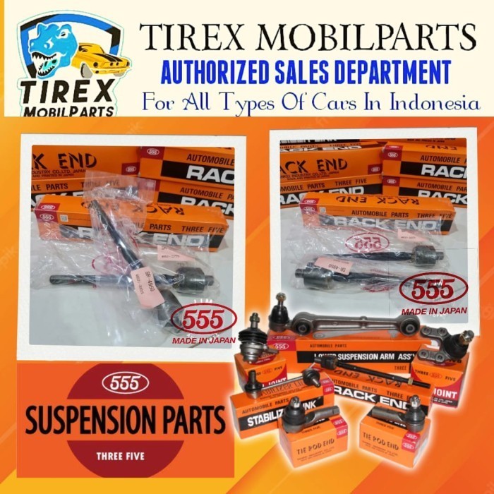 Jual Rackend / rack end / long tierod Merk 555 Japan TOYOTA CORONA ...