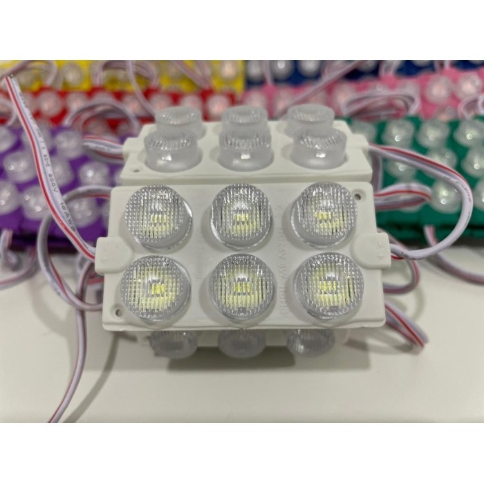 Jual SG45 Lampu LED Module 6 Mata (2x3) 12 Volt / LED Modul 12V 2x3 ...