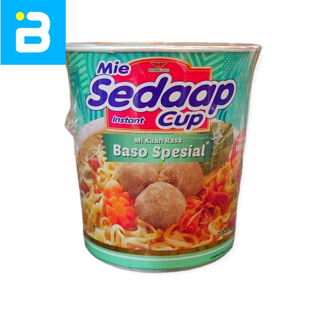 Jual Mie Sedaap Cup Baso Spesial 77 G | Shopee Indonesia