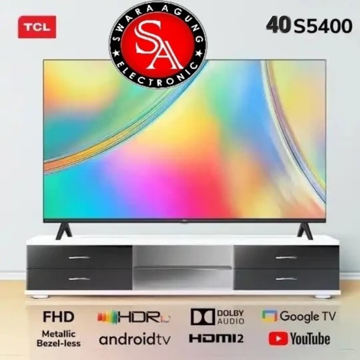 Jual Led Full HD Android TV 40 Inch TCL Type : 40S5400 (Khusus Medan ...