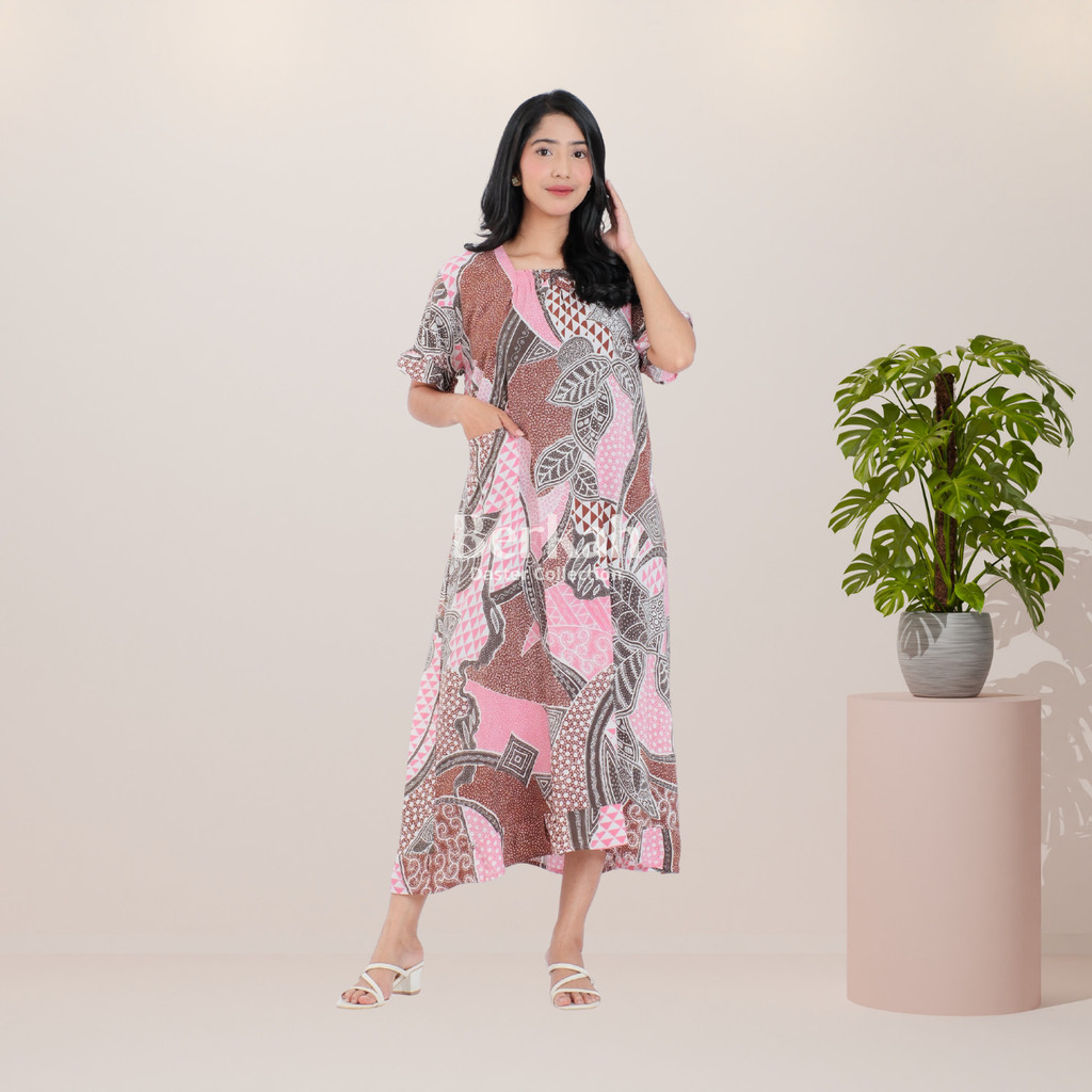 Daster Batik Rayon Karet Surya Teja Dss- 5