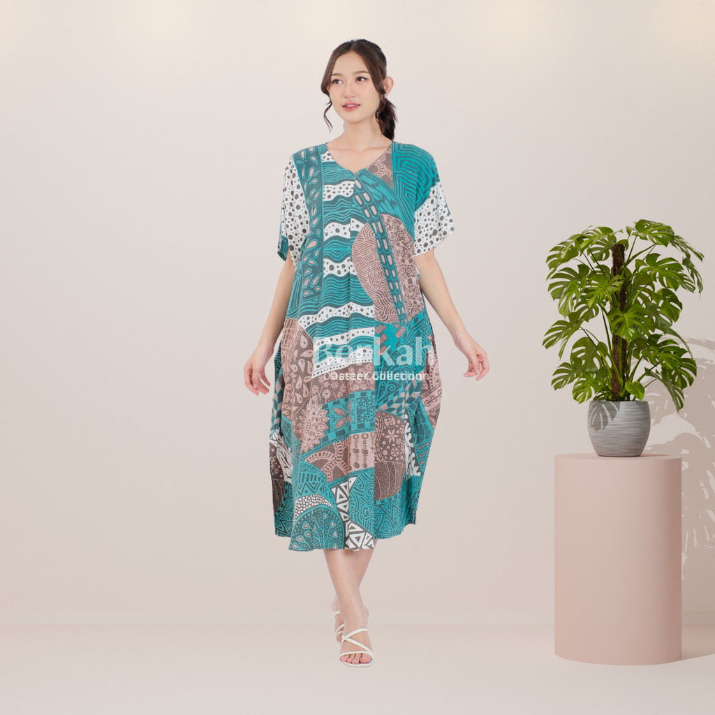 Daster Lowo Bat Rayon Resleting Surya Teja 2