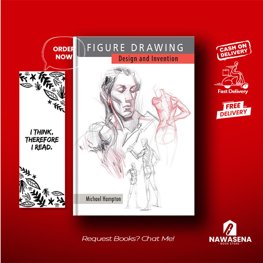 Jual Figure Drawing : Design and Invention by Michael Hampton (English ...