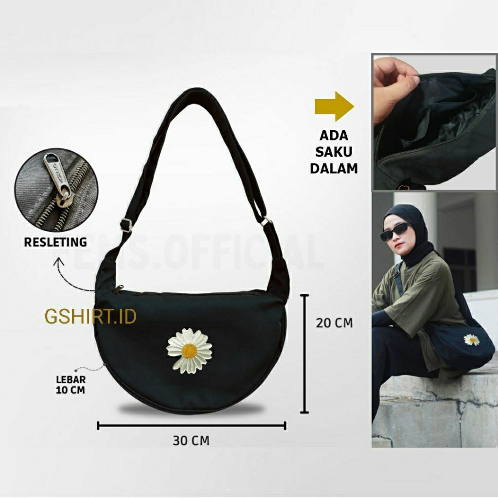 Jual [ CANVAS] Tas Daisy GD G Dragon Sling Bag Shoulder Bag OOTD ...