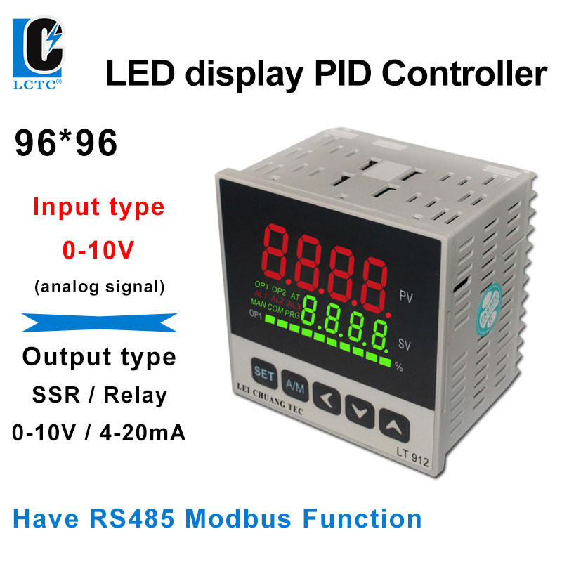 Jual LCTC PID Regulator 0-10V Input PID Temperature Controller SSR ...