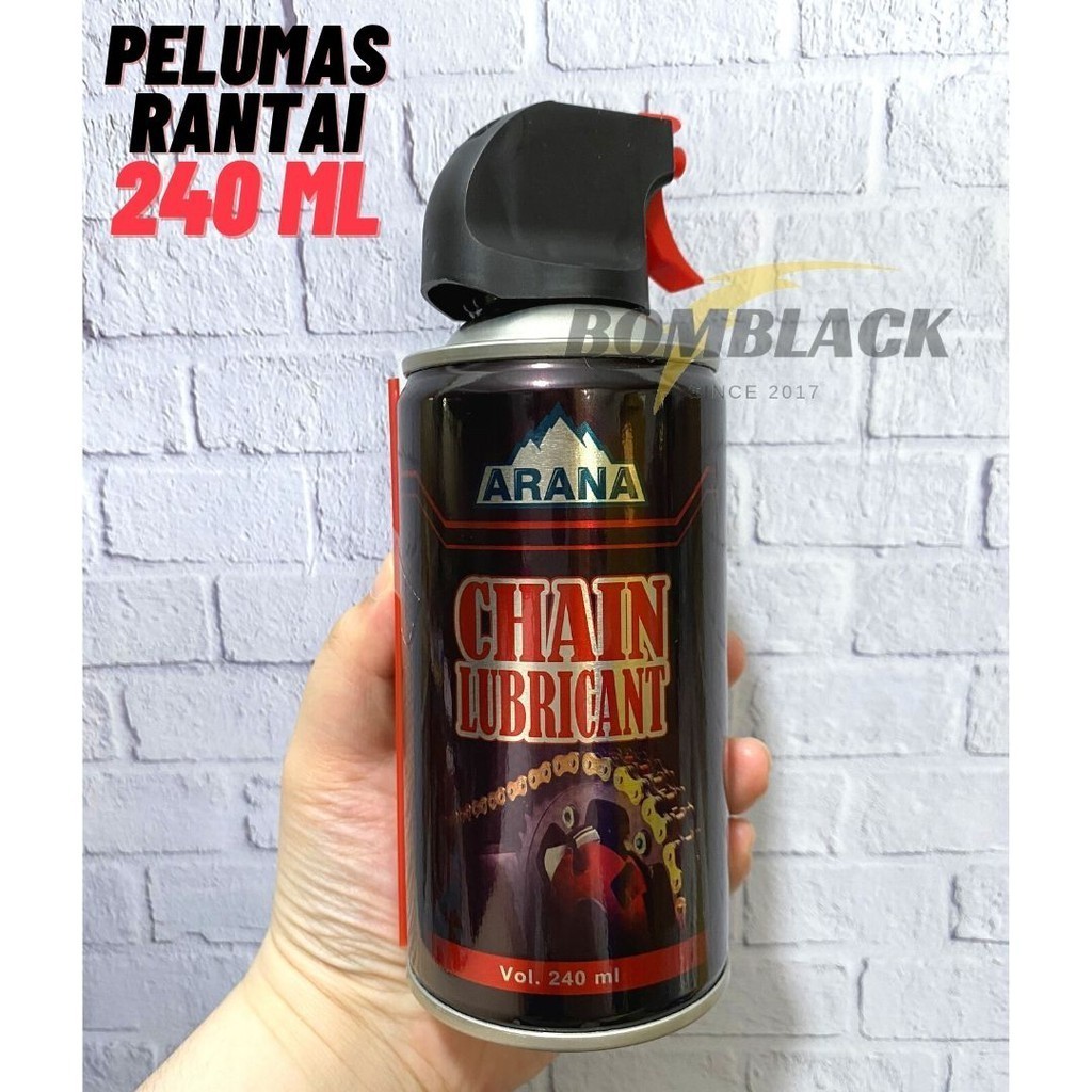 Jual Minyak Pelumas Rantai Sepeda Oli Motor Chain Lubricant 240 ml ...