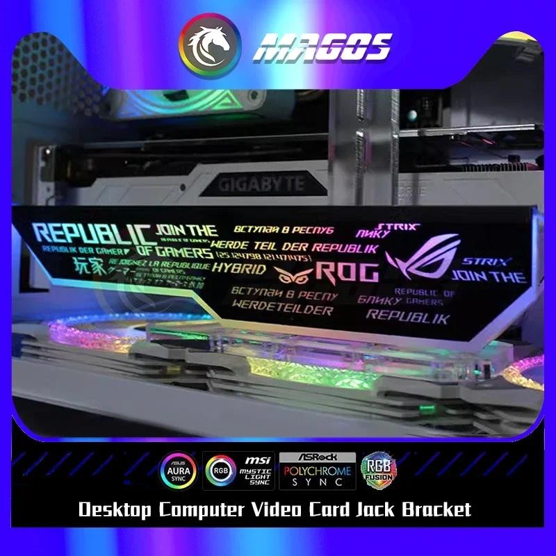 Jual MOD GPU Holder,4090 3090 Video Card Jack Bracket Support 5V 3pin ...
