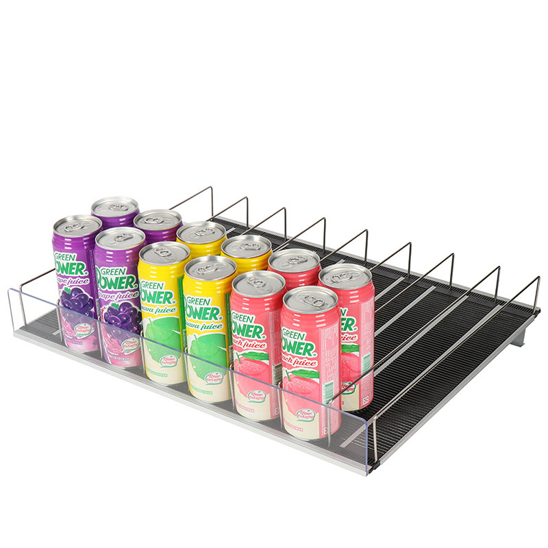 Jual Refrigerator Basket Drink Beer Cola Can Soda Storage Rack Beverage ...