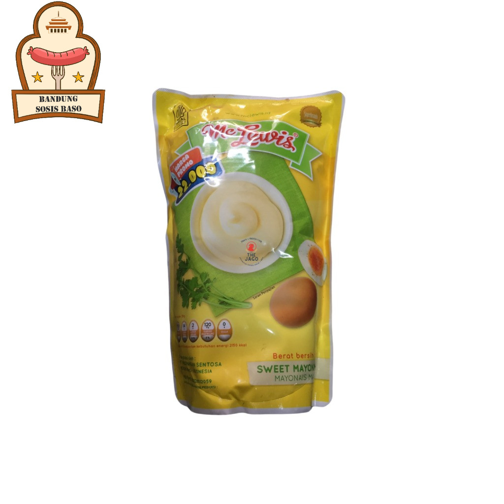 Jual Sweet Mayonnaise Mc Lewis 1kg - Kemasan Jumbo, Rahasia Salad Buah ...