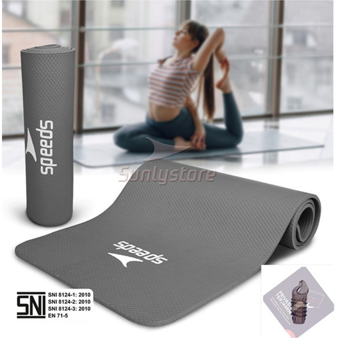 Jual Matras Yoga Mat NBR gym Karpet Spons Alas Olahraga Yoga Fitness ...