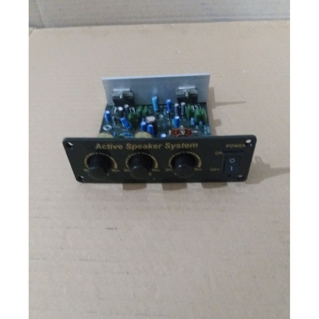 Jual Kit Speaker Active 100 Watt Stereo Power Amplifier 12V Dc Ag 800