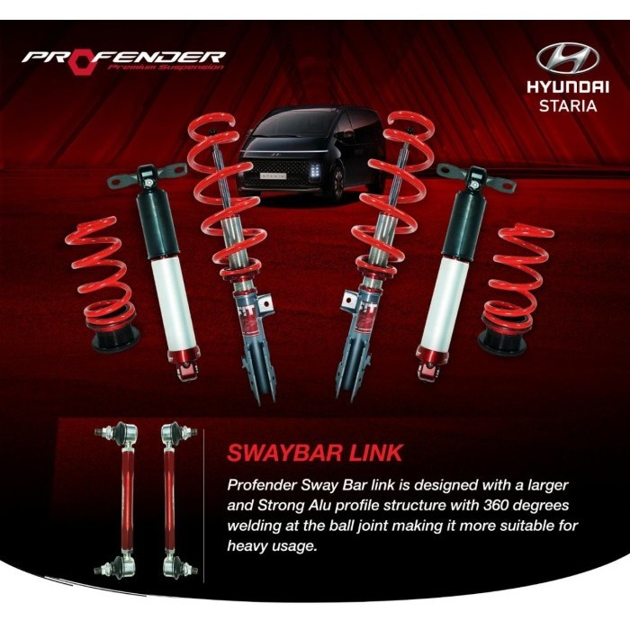 Jual Shockbreaker Suspensi COILOVER PROFENDER FITZ Hyundai Staria ...