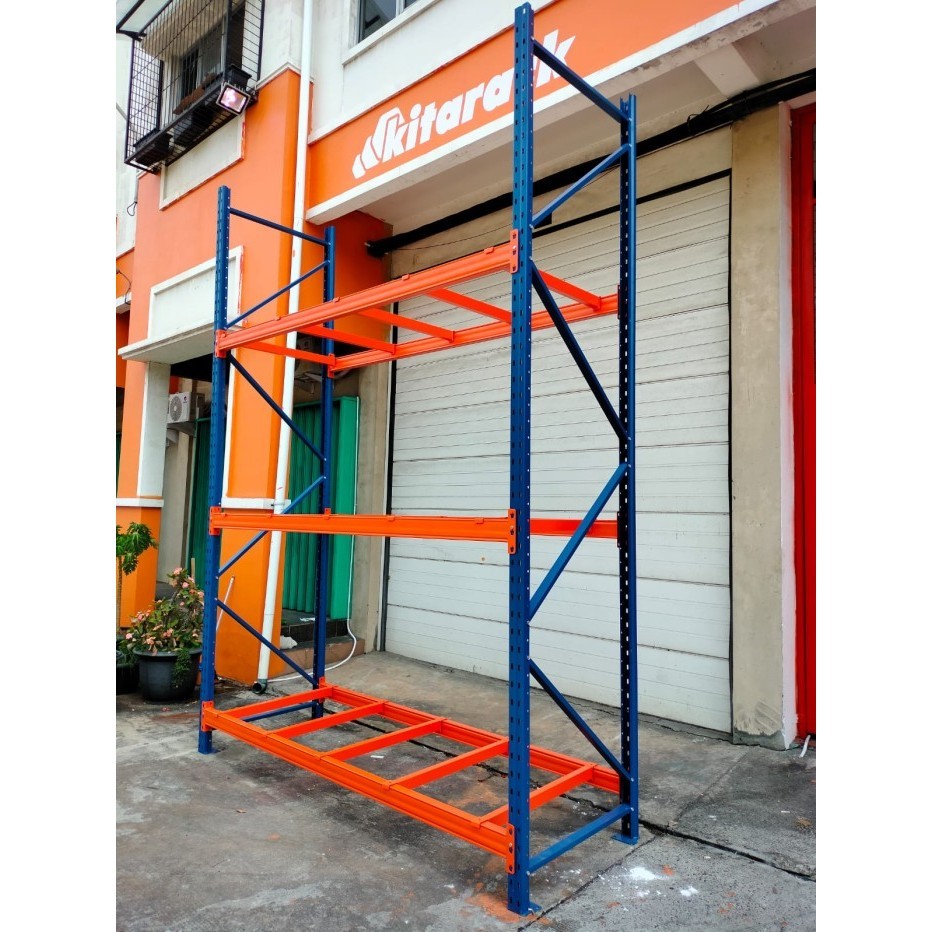 Jual KITARACK Rak Palet 2 TON Pallet Rack Heavy Duty Panjang : 2.7M ...