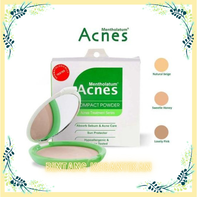 Jual Acnes Compact Powder 14gr - Bedak Padat Wajah Semua Shade | Shopee ...