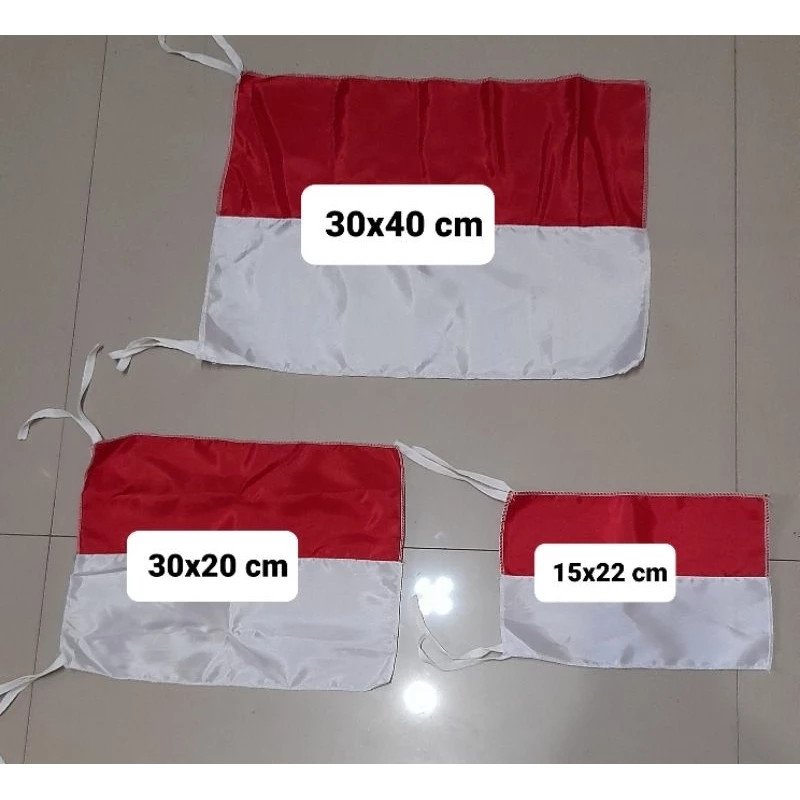 Jual RP BENDERA KECIL BENDERA MOTOR BENDERA MERAH PUTIH KAIN | Shopee ...