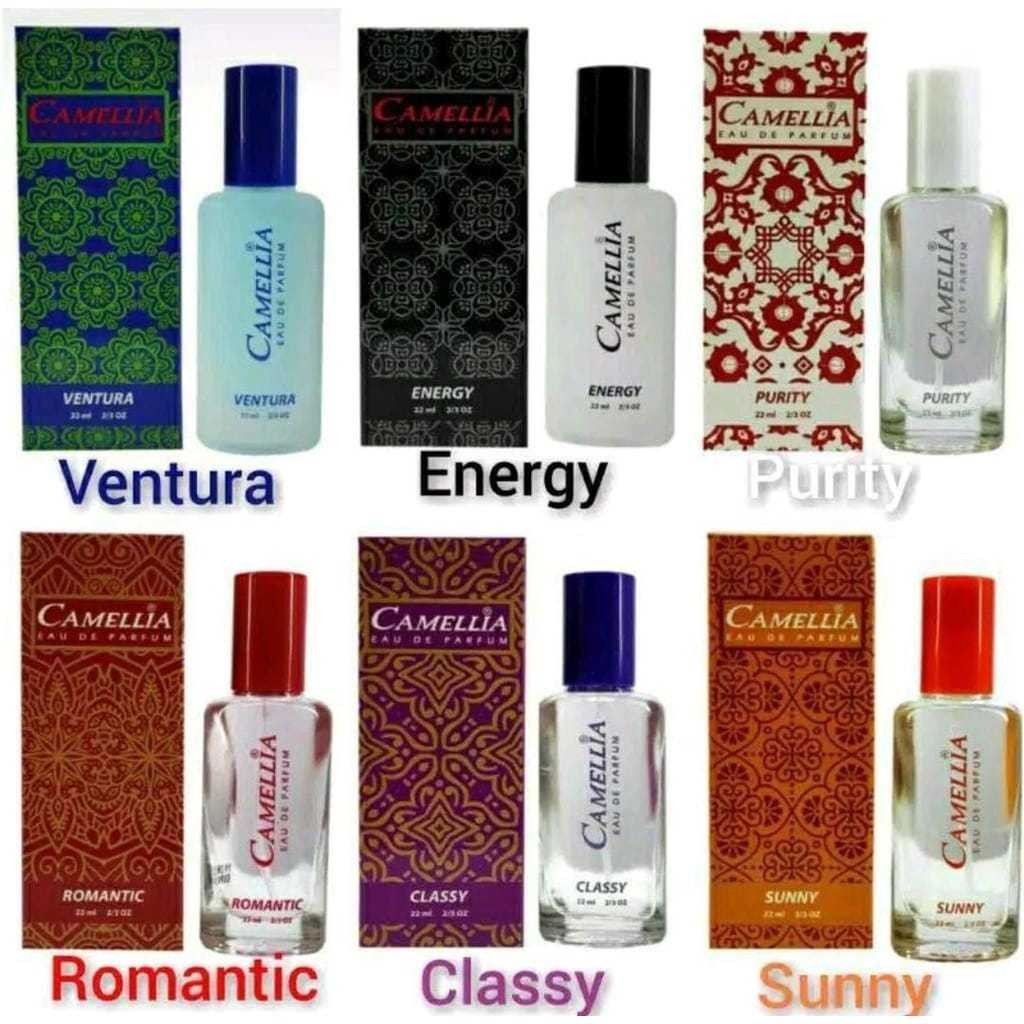 Jual (DISTRIBUTOR BWI) CAMELIA PARFUM EDP 22ml KECIL (EAU DE PARFUME ...