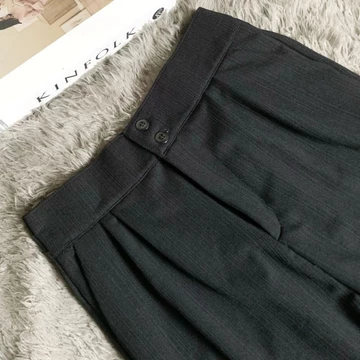 Celana Kulot Highwaist Knit Wanita Jennie Pants Premium 2 Kantong Saku Aktif Nyaman Elastis