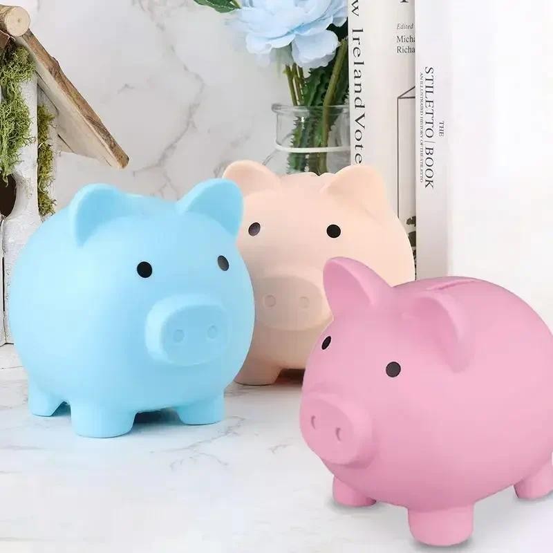 Jual Large Capacity Cartoon Pig Shaped Money Boxes Children Toys ...
