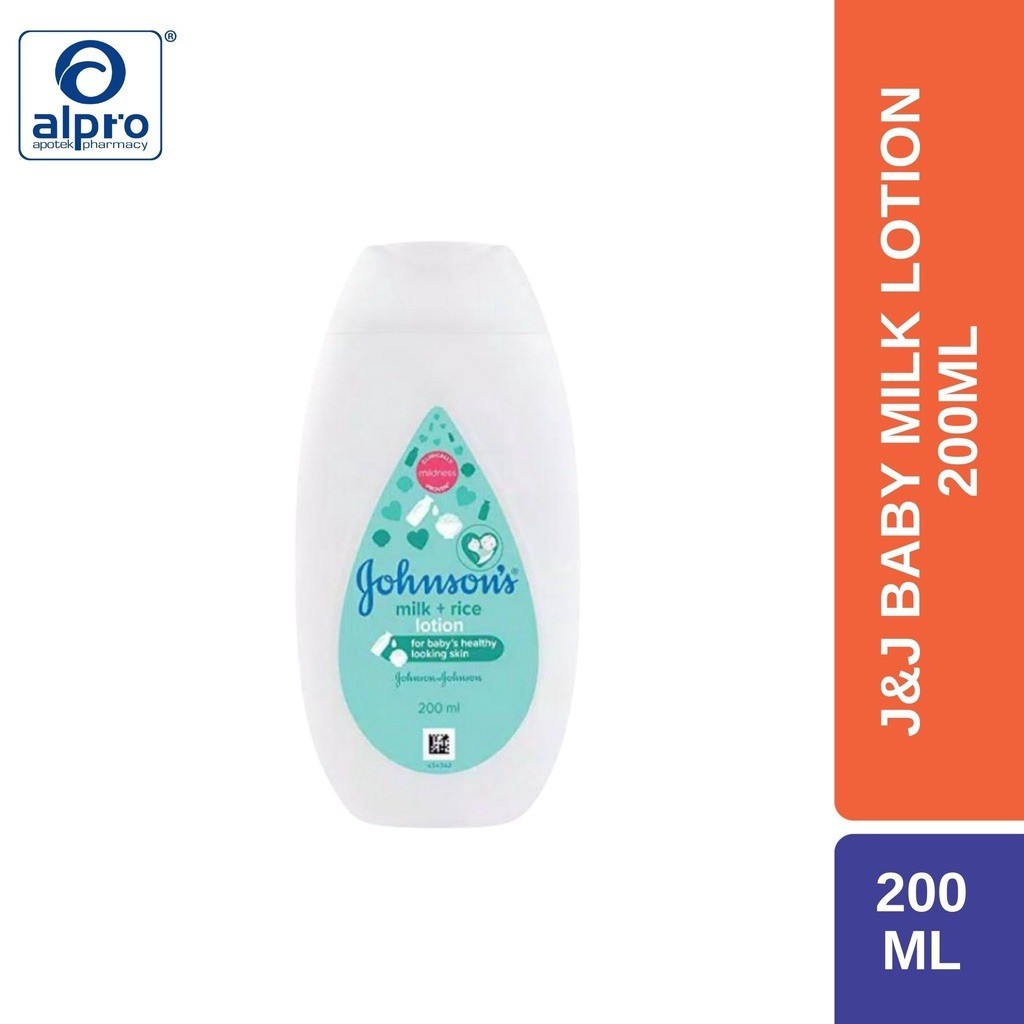 Jual Johnson'S Milk+Rice Baby Milk Lotion 200Ml | Shopee Indonesia