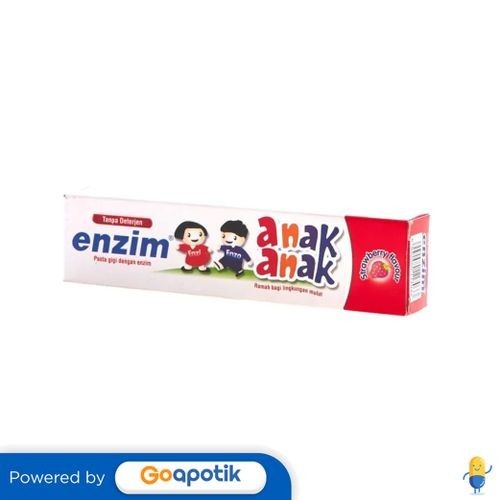 Jual Enzim Pasta Gigi Anak Rasa Strawberry 50 Ml | Shopee Indonesia