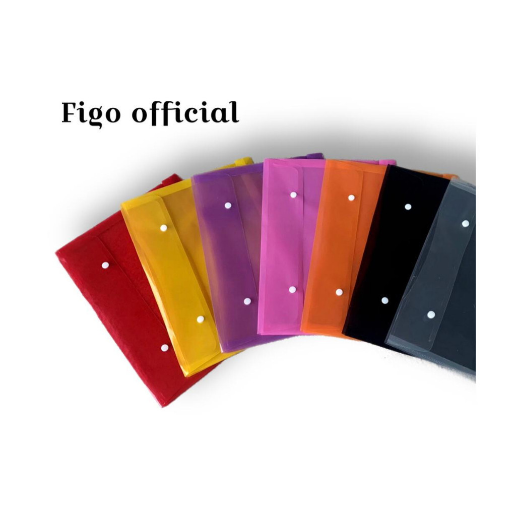 Jual Map Plastik Kancing Folio (Size L) Figo kancing 2 | Shopee Indonesia