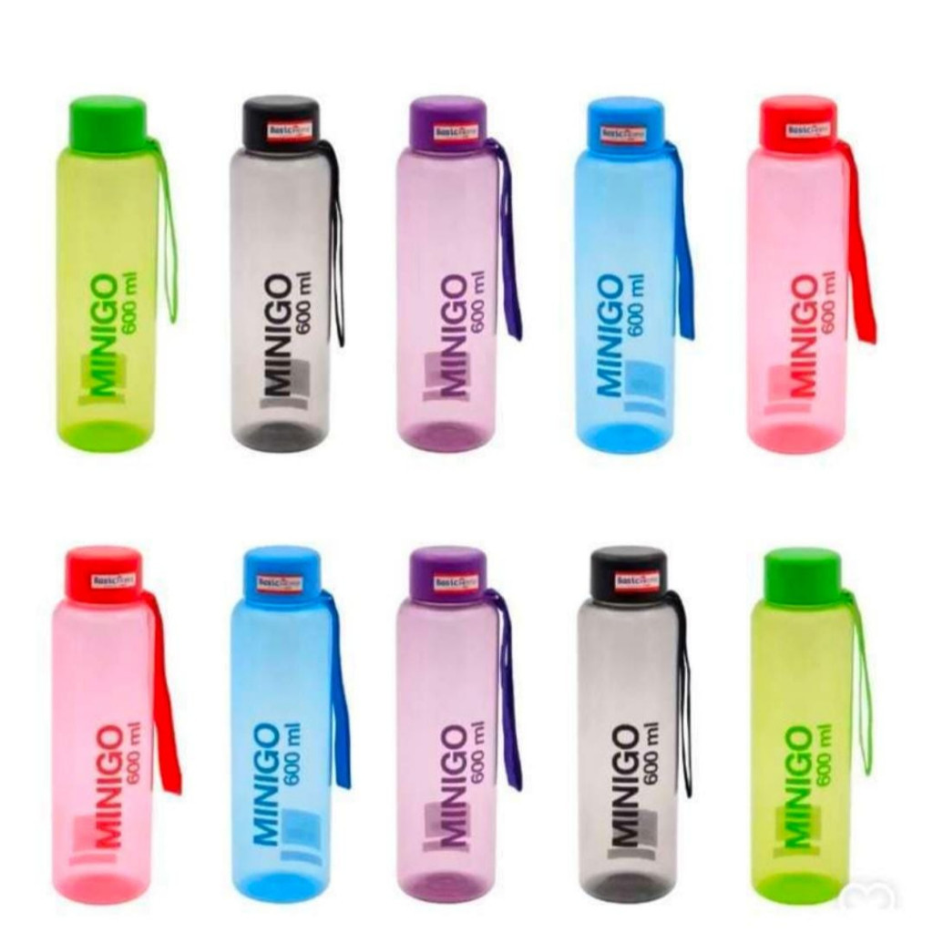 Jual Botol Minum Minigo 400, 600, 1000 ml Lion Star / Bottle Plastic ...