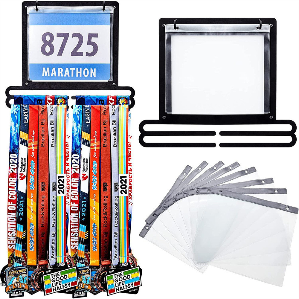 Jual 4 Styles Medal Hanger Race Medals Holder With Race Ribbon Srt ...