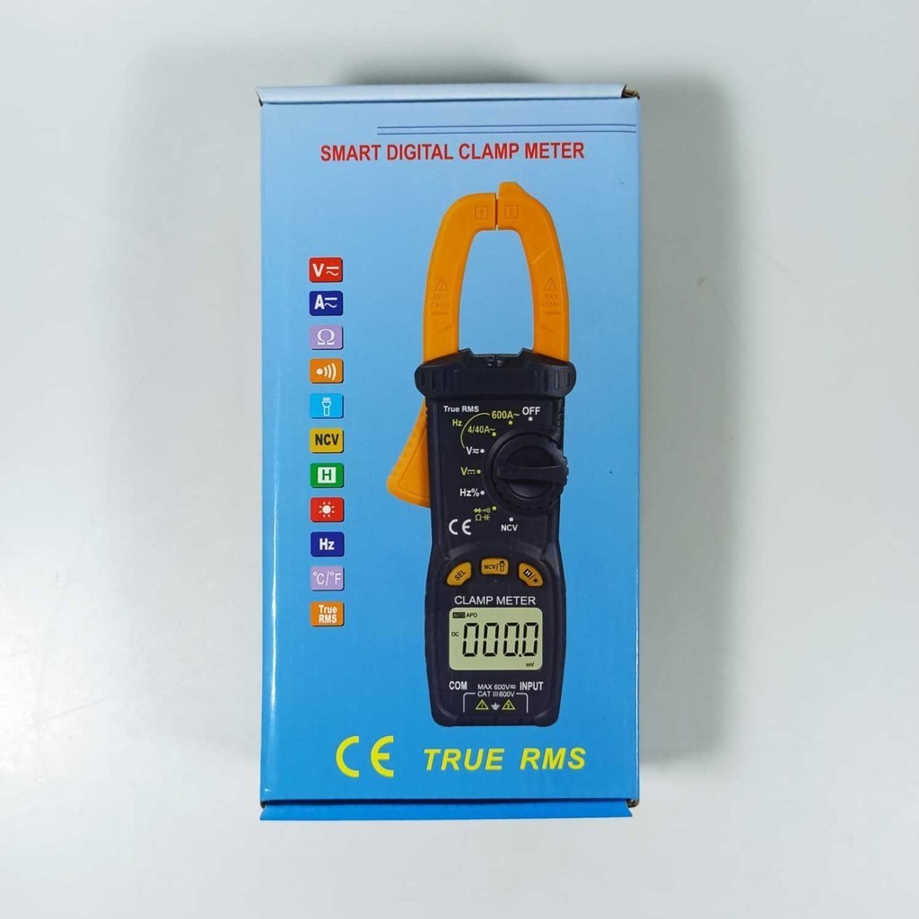 Jual Sino Cool Digital Multimeter Voltage Tester Clamp Meter AC/DC 600V ...