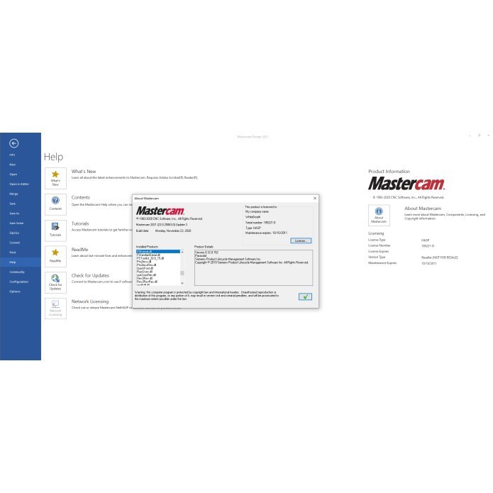 Jual Mastercam 2021 - Untuk Menggambarkan Atau Merencanakan Proses ...