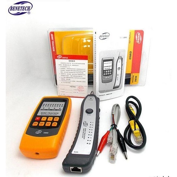 Jual Wire Tracker Cable Tester Benetech RJ11 RJ45 Network LAN Phone ...
