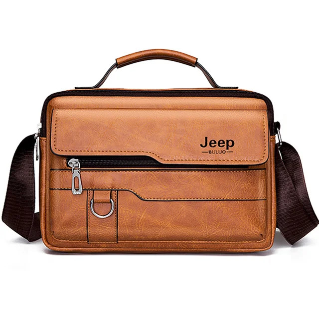 Jual Tas Selempang Kulit Pria JEEP Original Waterproof Sling Bag