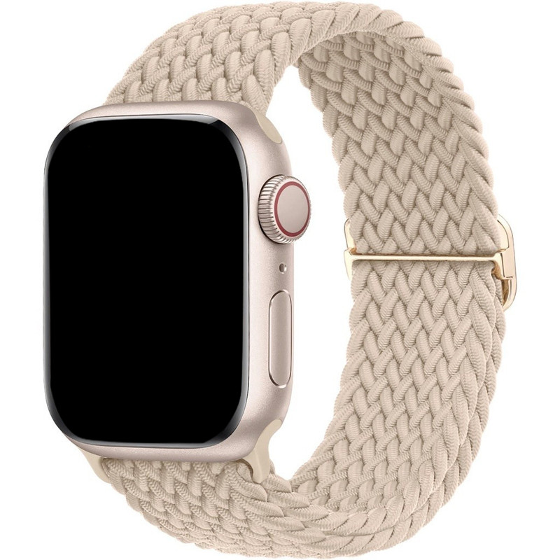 Nylon Strap for Apple Watch Ultra Ultra 49mm Series 11 10  SE 46mm 42mm 41mm 45mm Elastic Braided Adjustable Colorful Belt