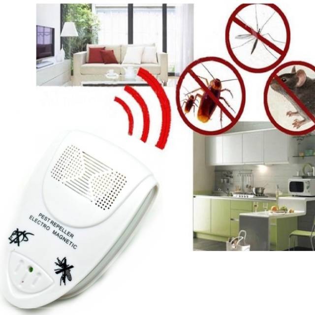 Jual Bug Scare Ultrasonic Rat Pest Control Repeller / Anti Nyamuk ...